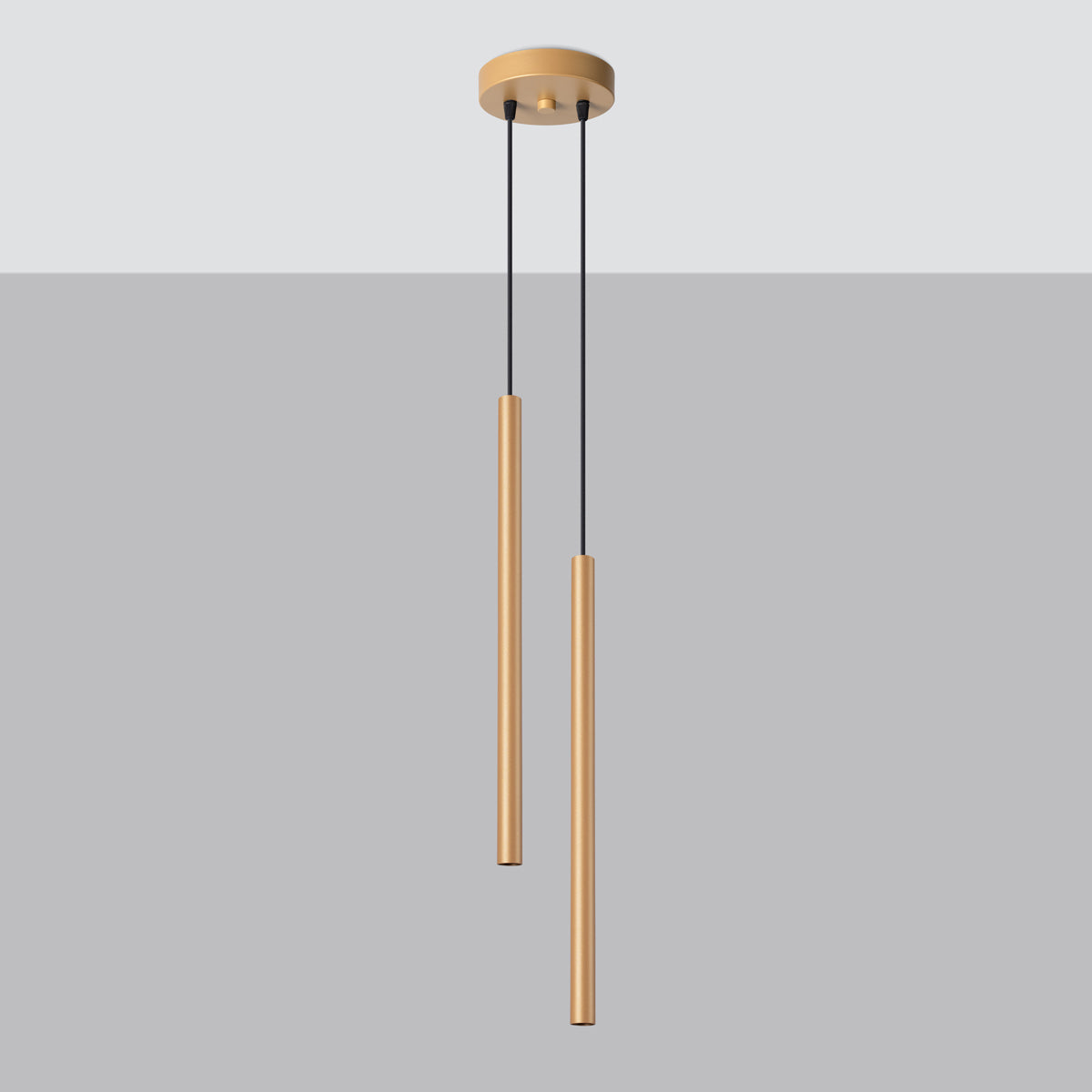 Pendant lamp PASTELO 2 gold