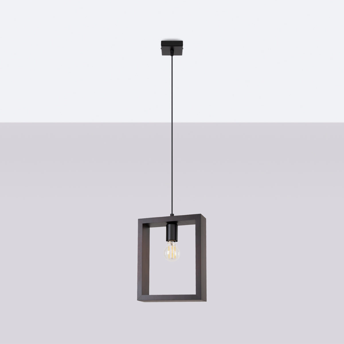 Pendant lamp ARIES wenge