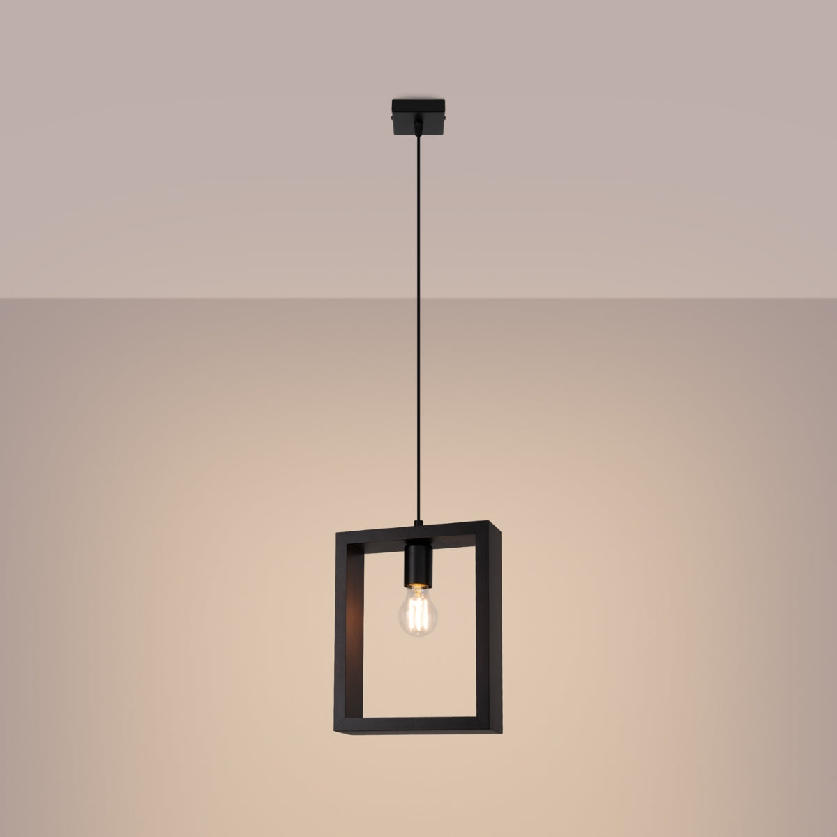 Pendant lamp ARIES wenge