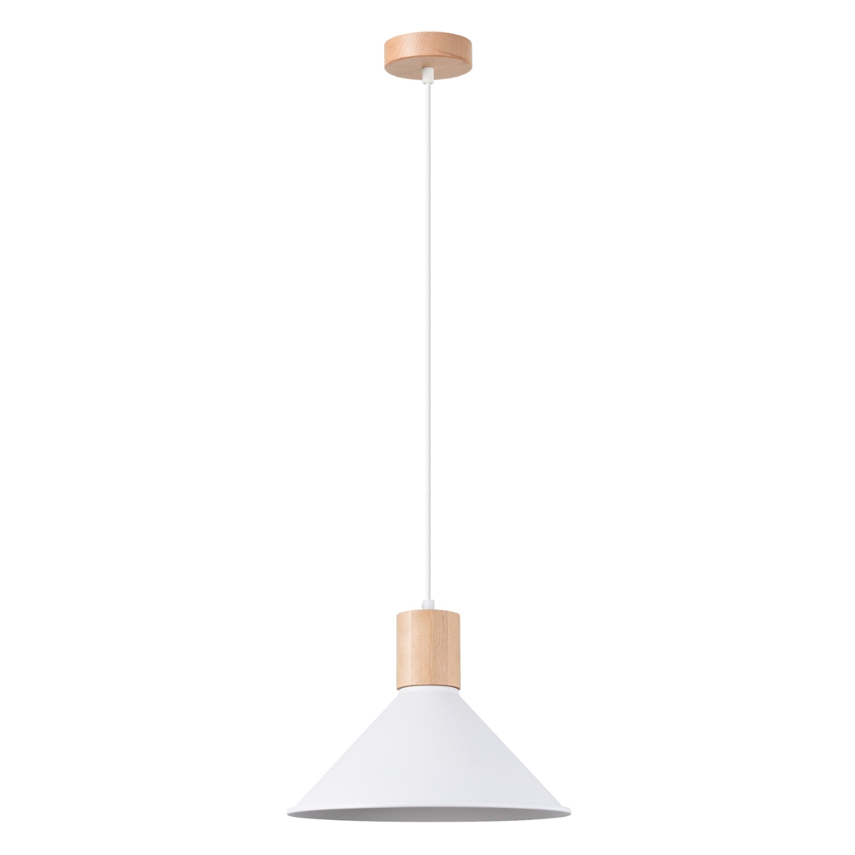 Pendant lamp JAGA white