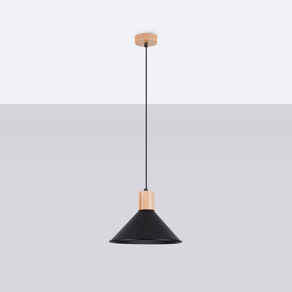 Pendant lamp JAGA black