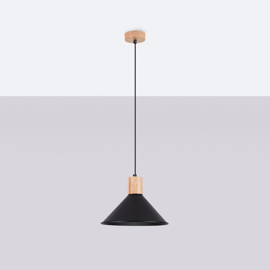 Pendant lamp JAGA black