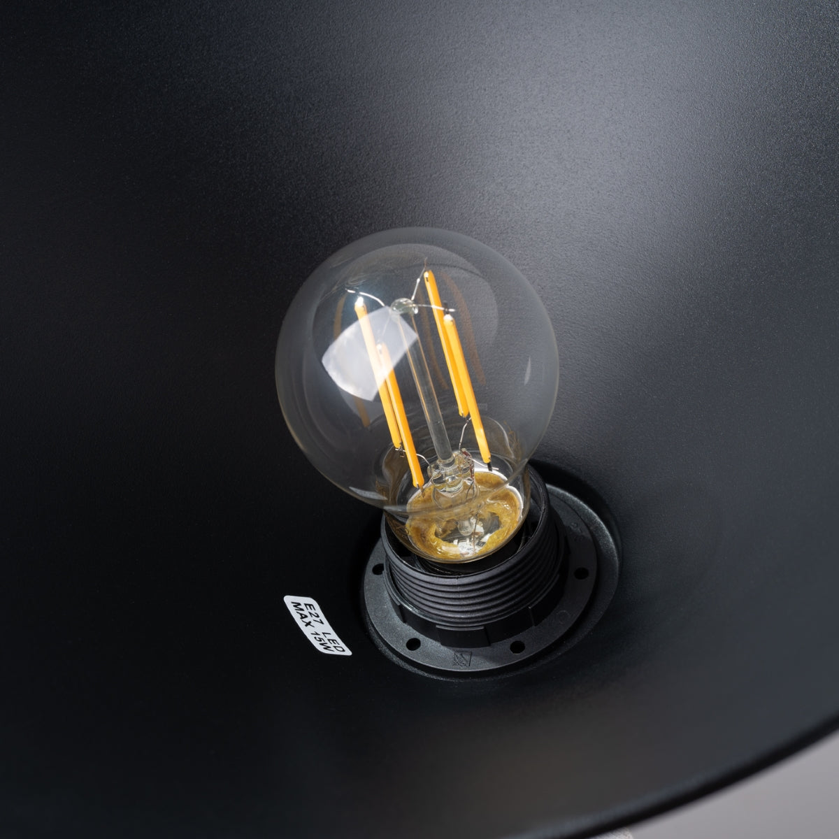 Pendant lamp JAGA black