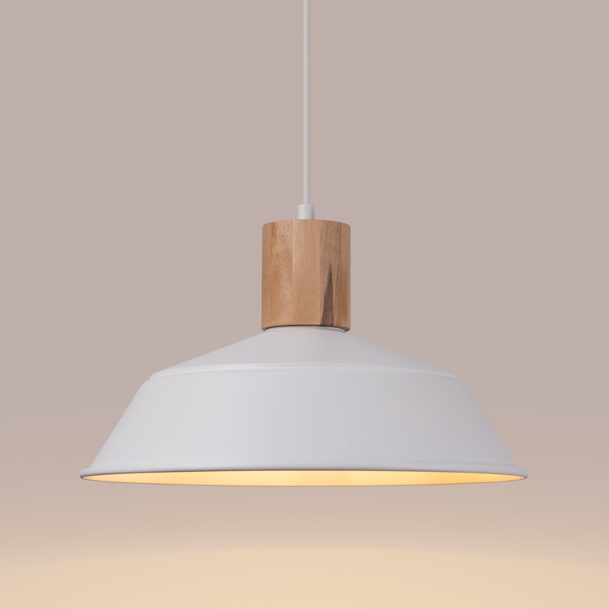 Pendant lamp FANO white