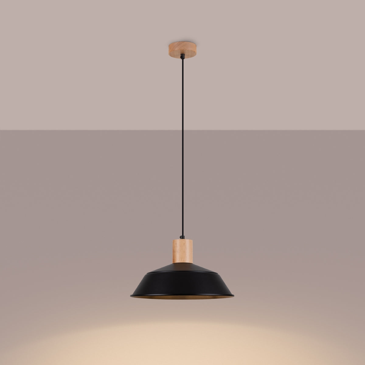 Pendant lamp FANO black