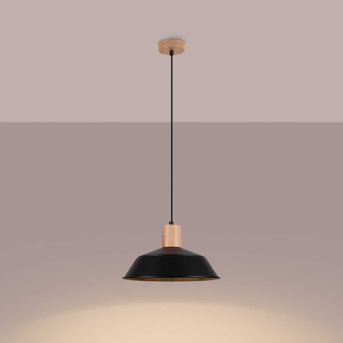 Pendant lamp FANO black