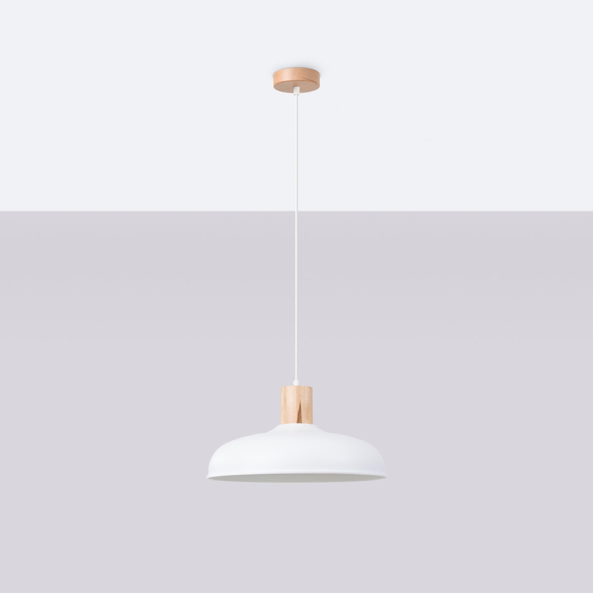 Pendant lamp INDY white