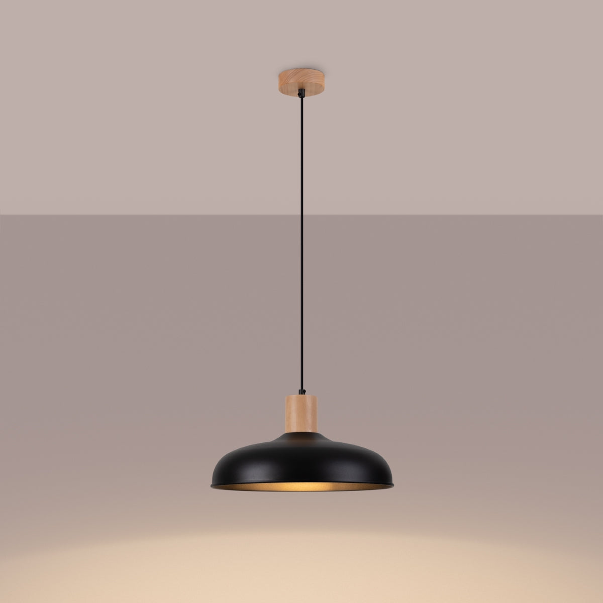 Pendant lamp INDY black