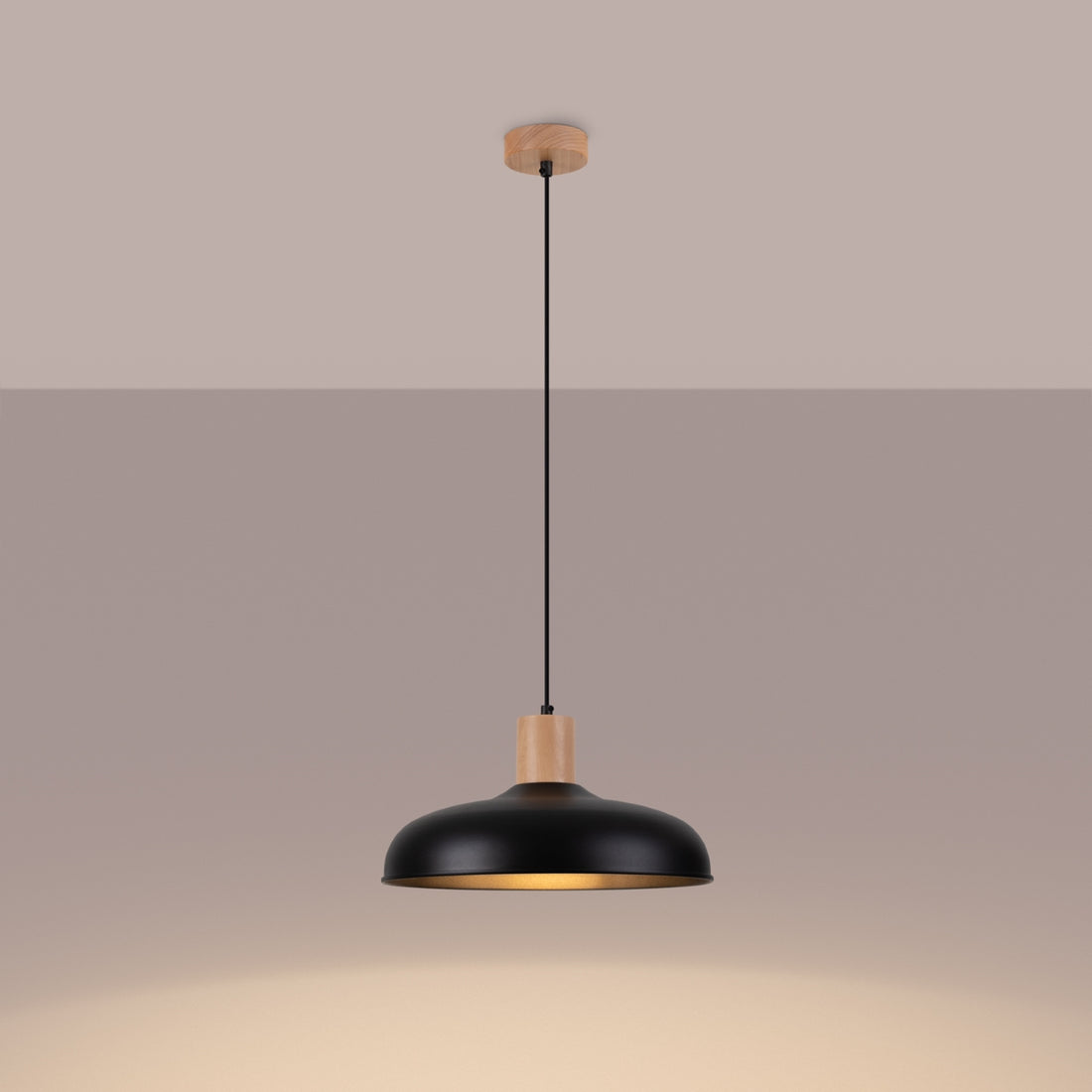 Pendant lamp INDY black