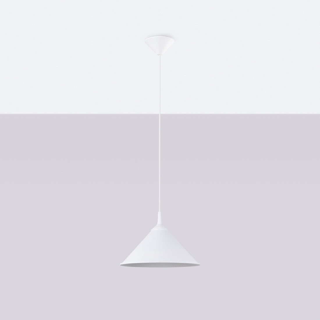 Pendant lamp ZUMA white