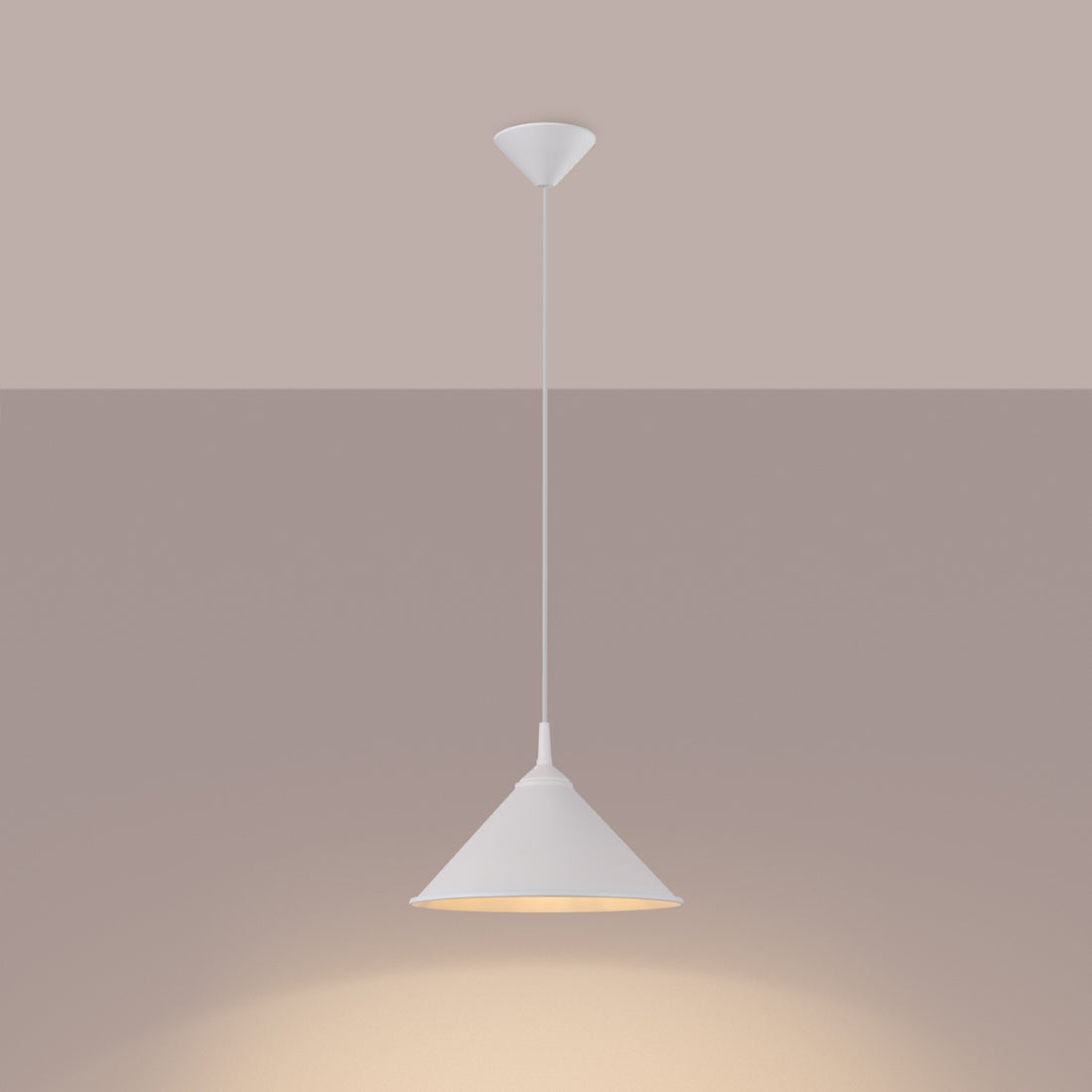 Pendant lamp ZUMA white