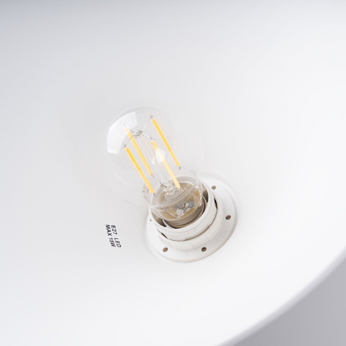 Pendant lamp ZUMA white