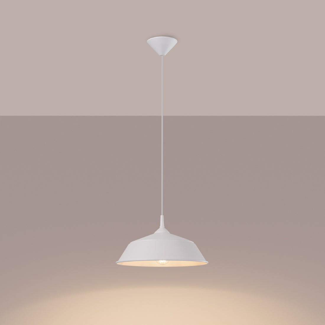 Pendant lamp FRIKA white