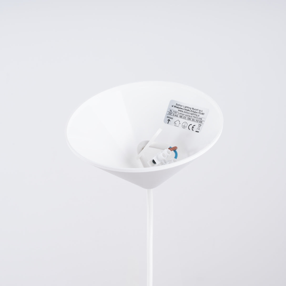 Pendant lamp FRIKA white