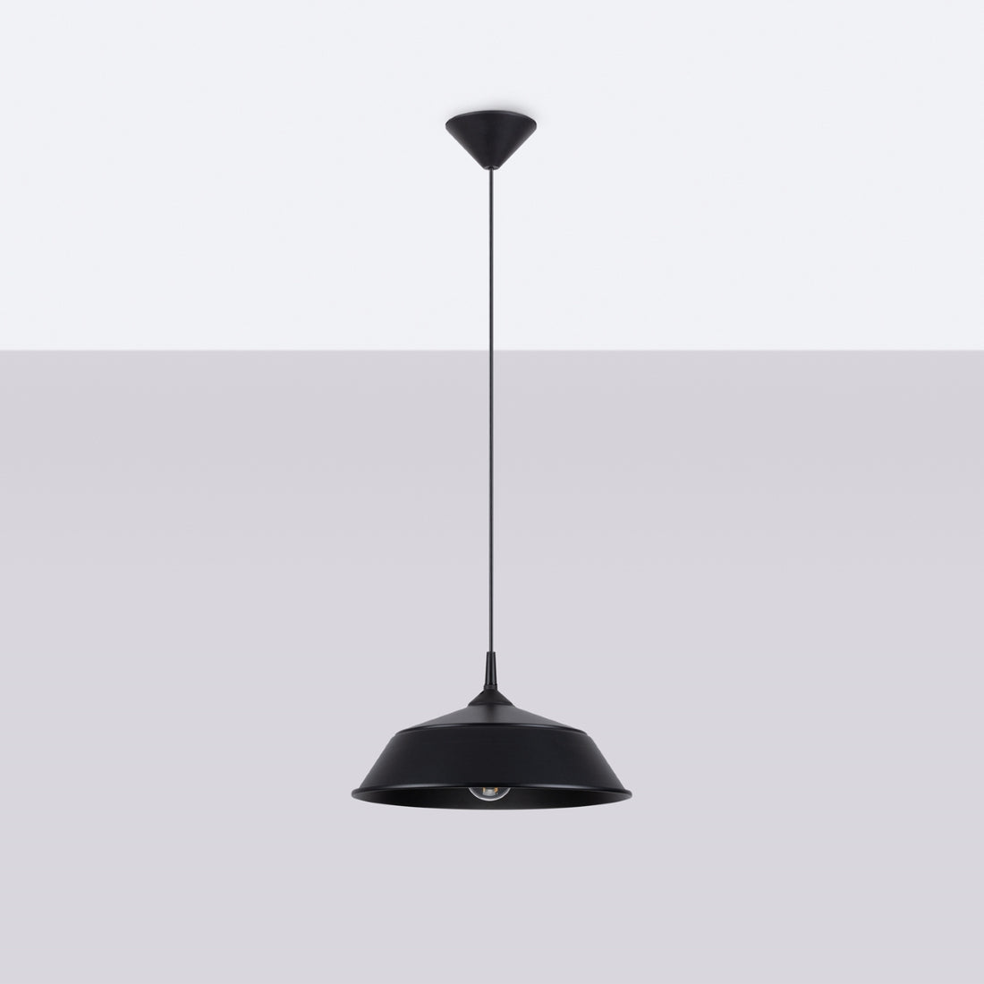 Pendant lamp FRIKA black