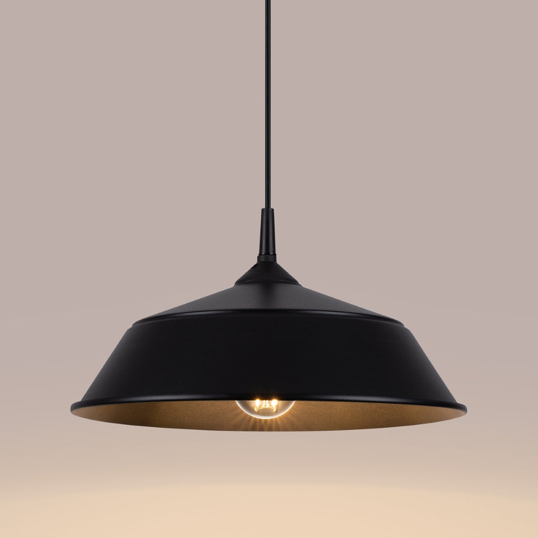 Pendant lamp FRIKA black