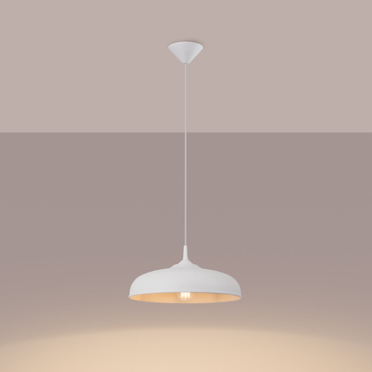 Pendant lamp GINA white