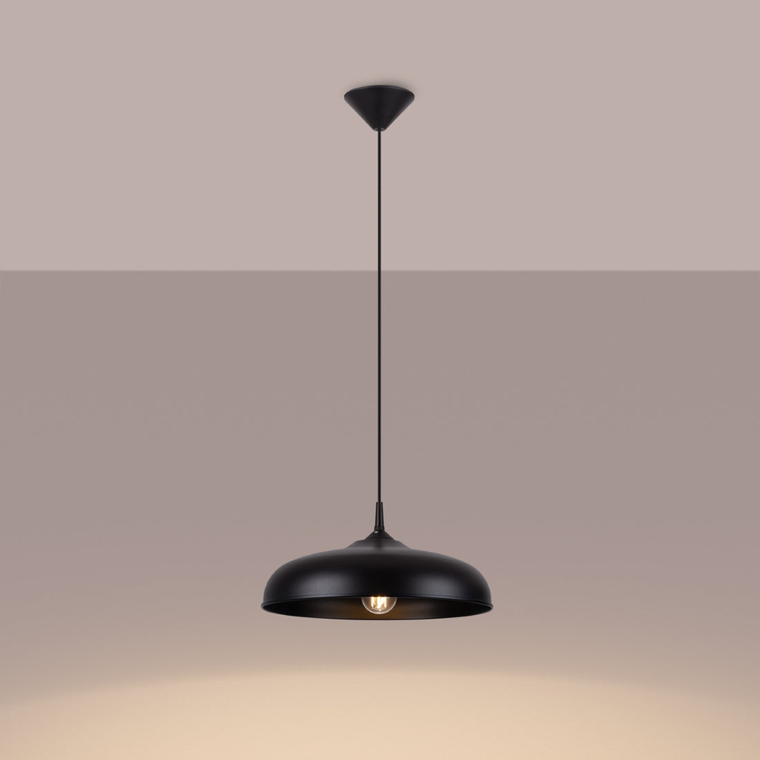 Pendant lamp GINA black