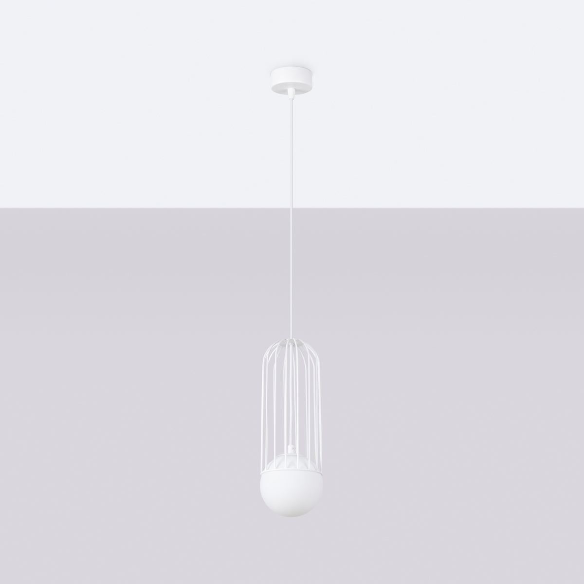 Pendant lamp BRINA 1 white