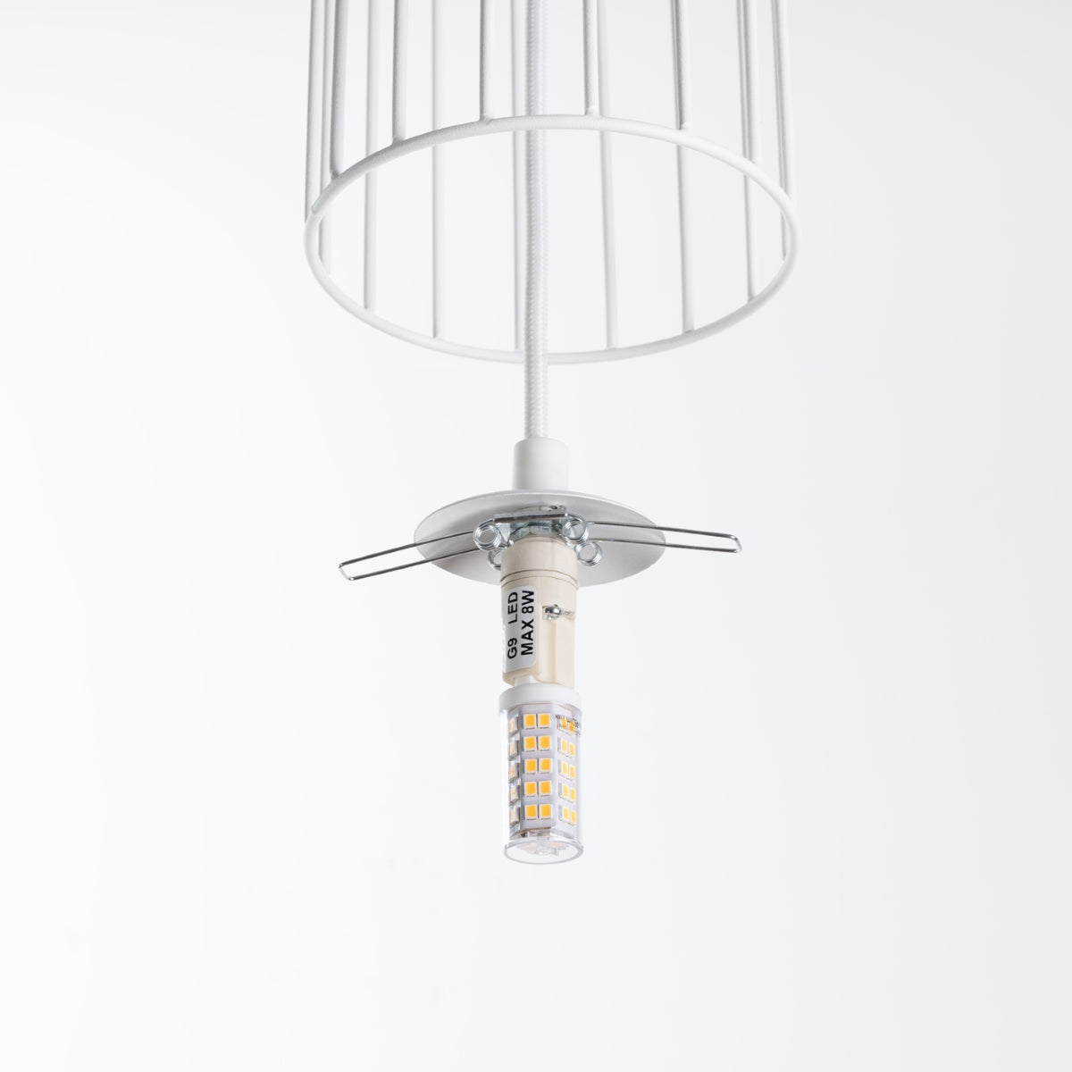 Pendant lamp BRINA 1 white
