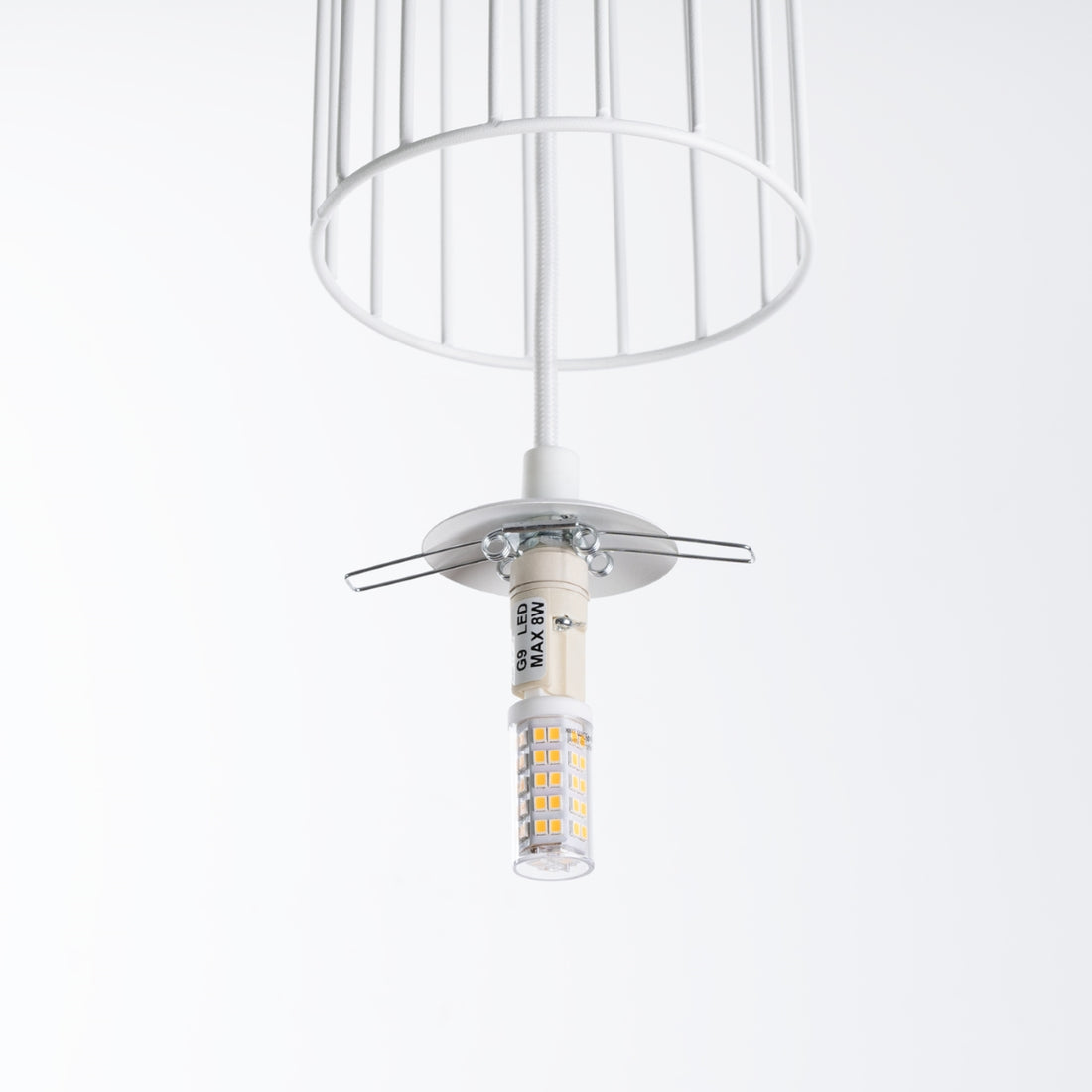 Pendant lamp BRINA 1 white