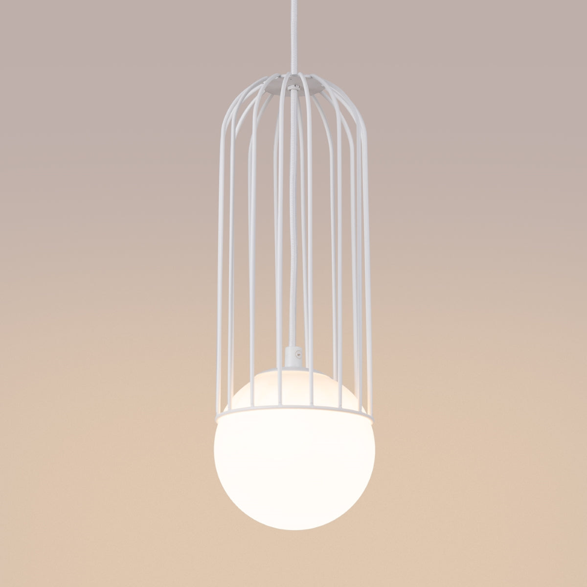Pendant lamp BRINA 1 white