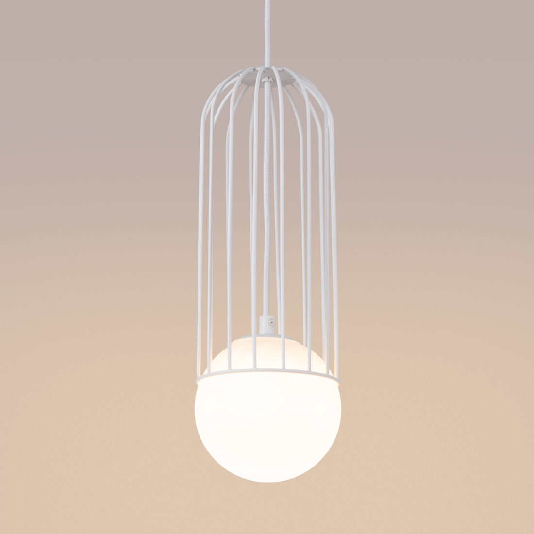Pendant lamp BRINA 1 white