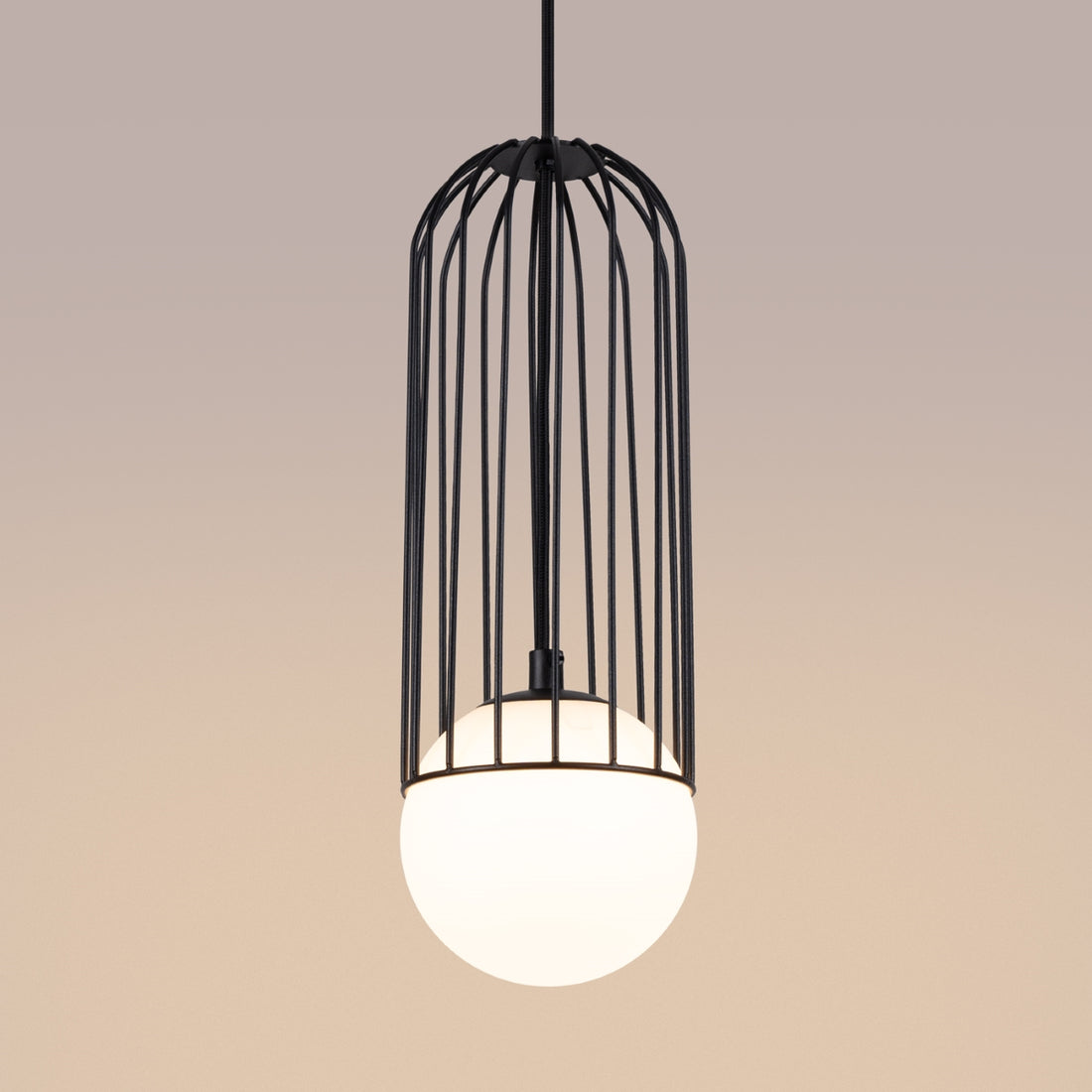 Pendant lamp BRINA 1 black