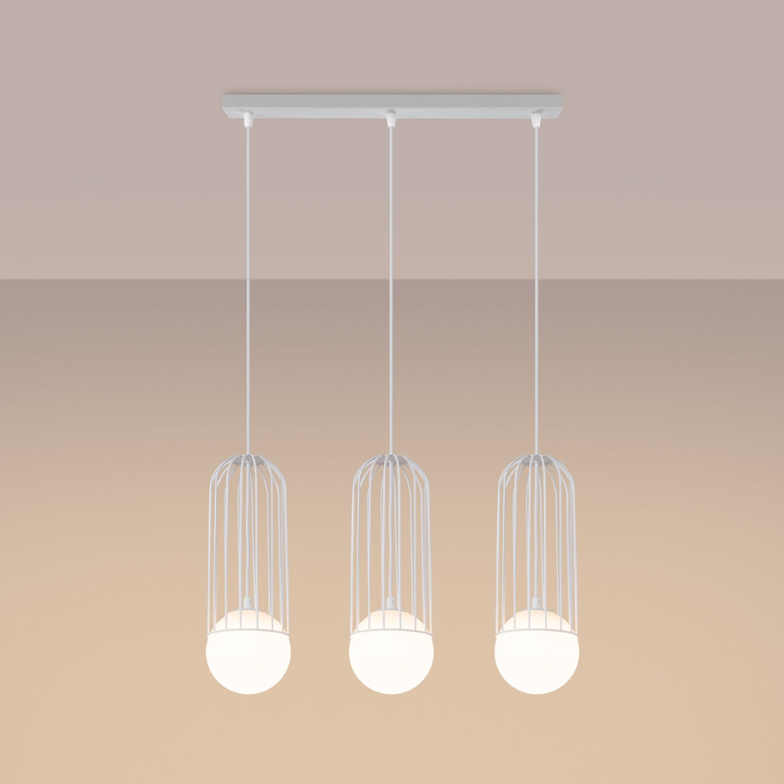 Pendant lamp BRINA 1 black