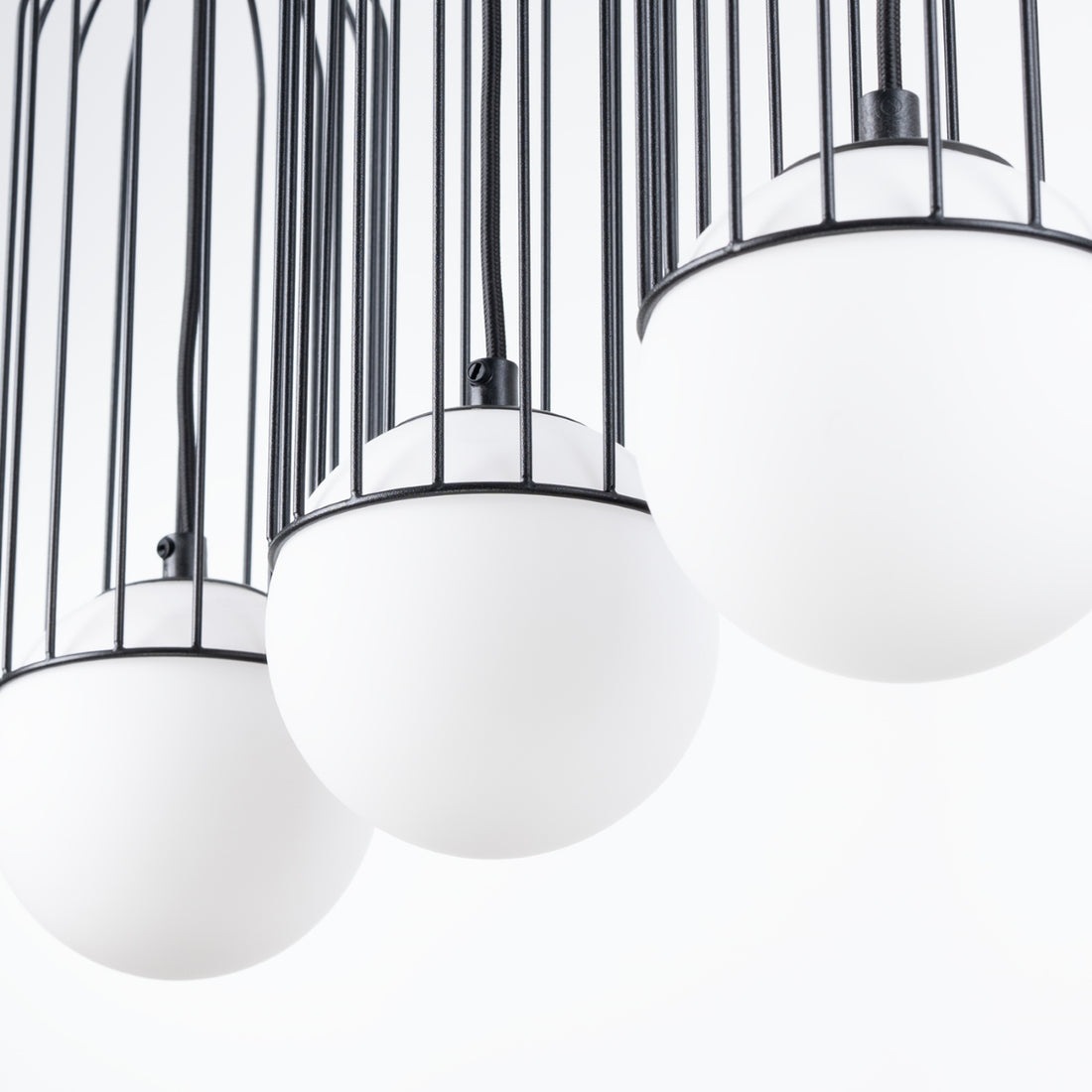 Pendant lamp BRINA 3L black