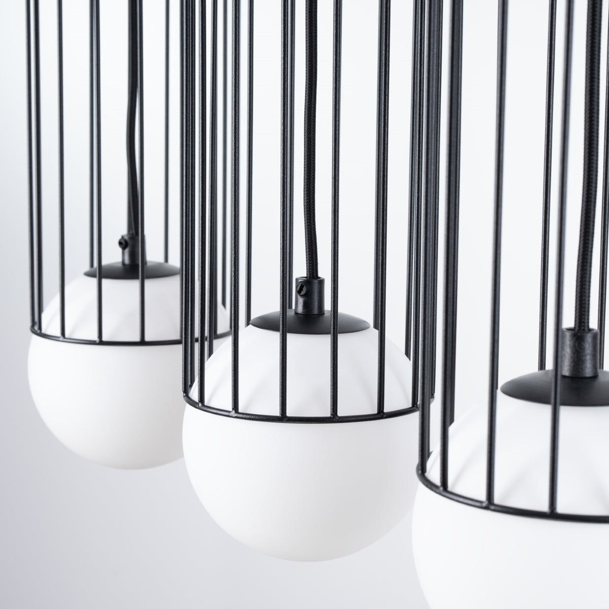 Pendant lamp BRINA 3L black