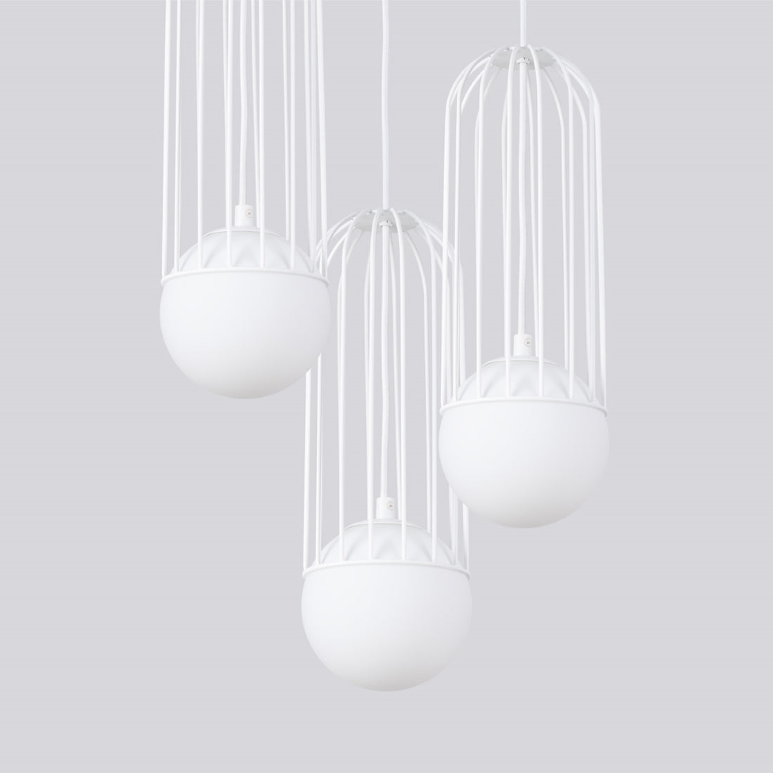 Pendant lamp BRINA 3P white
