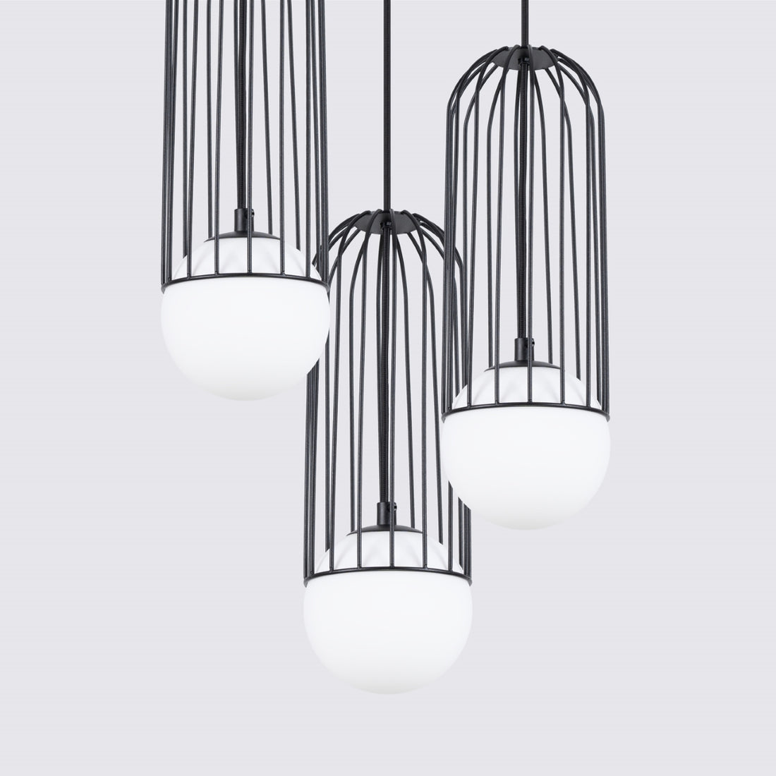 Pendant lamp BRINA 3P black