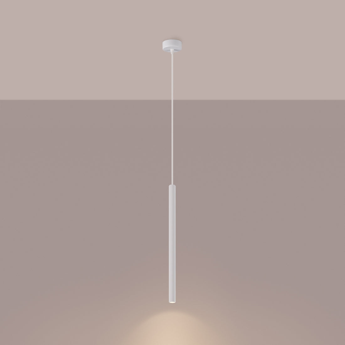 Pendant lamp ARCHE 1 white