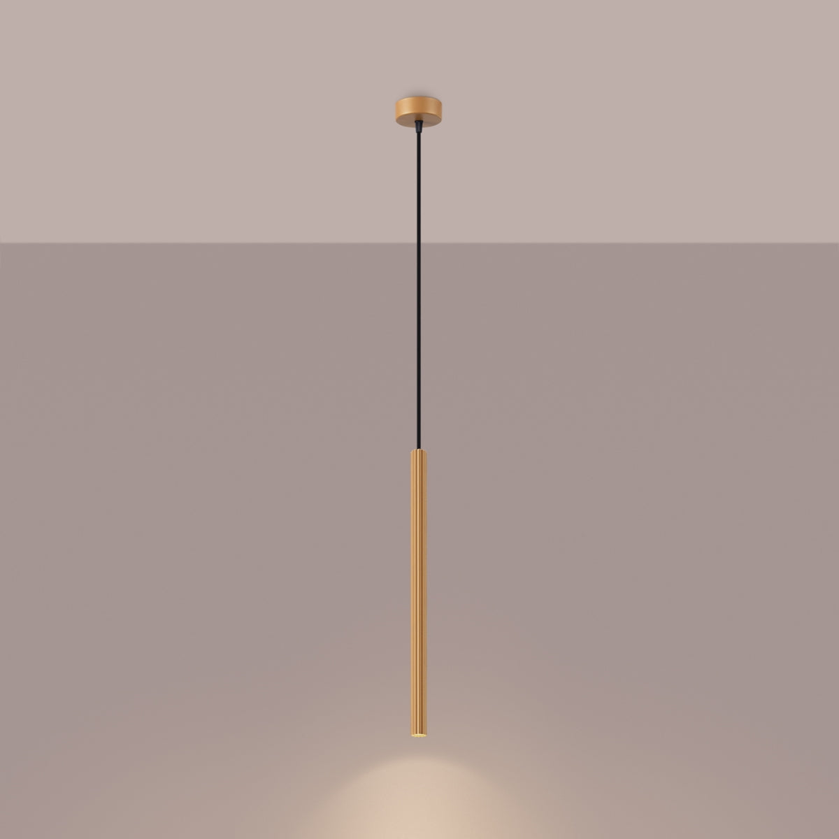 Pendant lamp ARCHE 1 gold