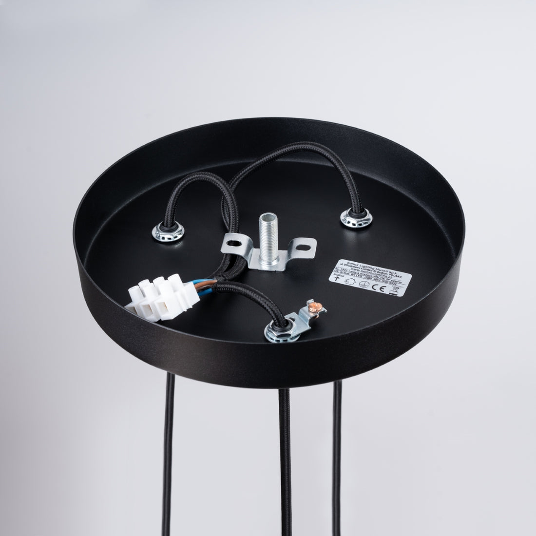 Pendant lamp ARCHE 3P black