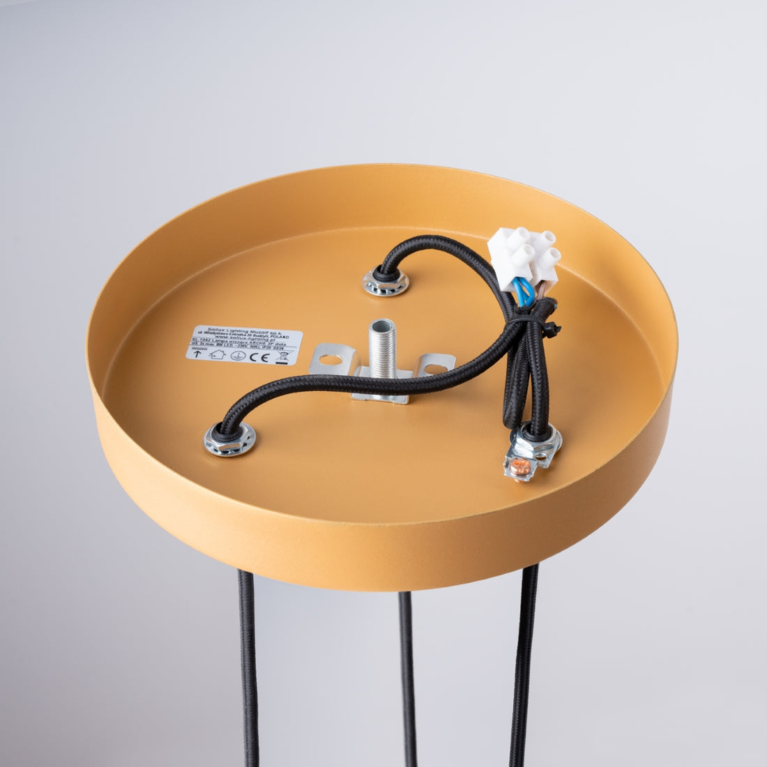 Pendant lamp ARCHE 3P gold