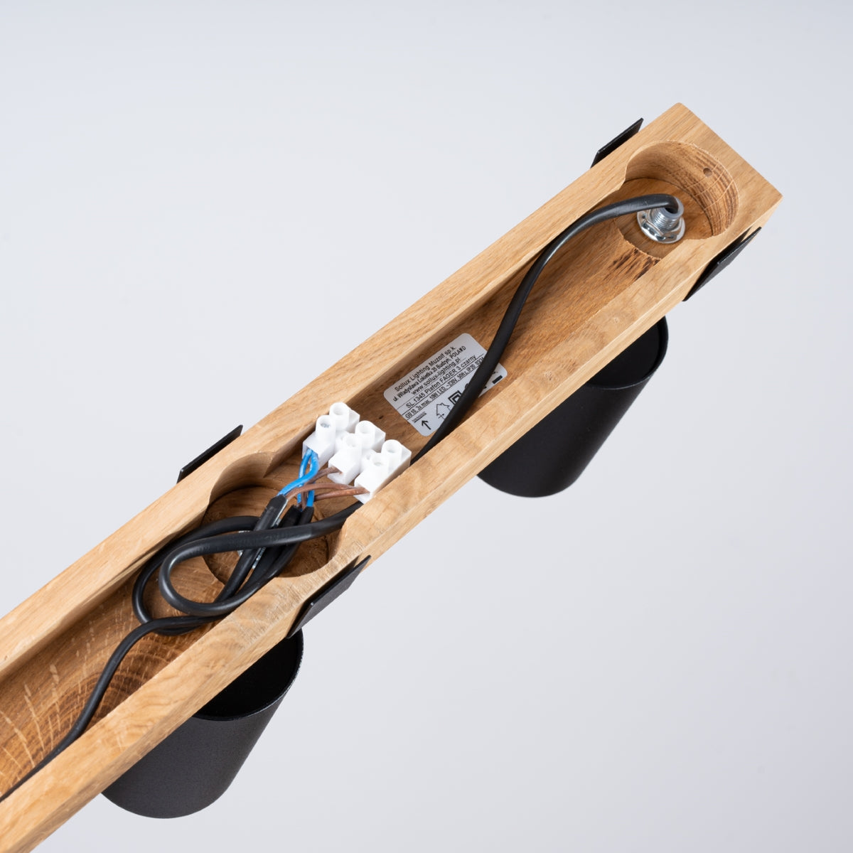 Ceiling lamp FAGER 3 black