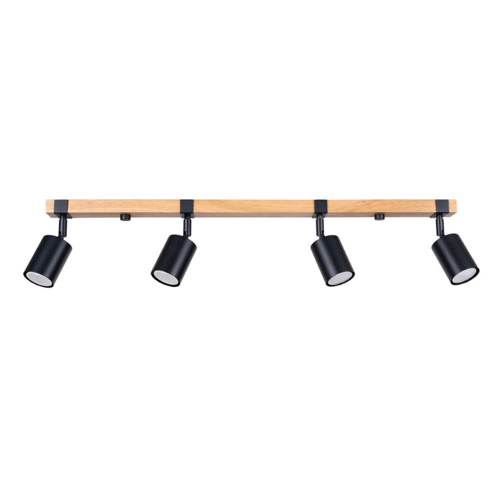 Deckenleuchte FAGER 4L schwarz