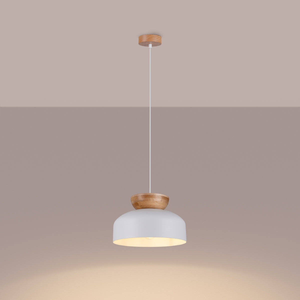 Pendant lamp MARION white