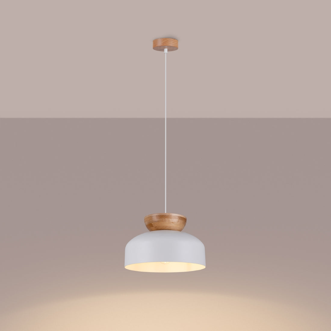 Pendant lamp MARION white