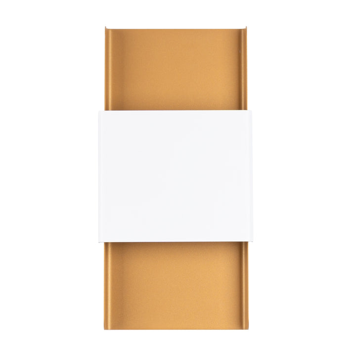 Wandleuchte DURLIN gold/weiß