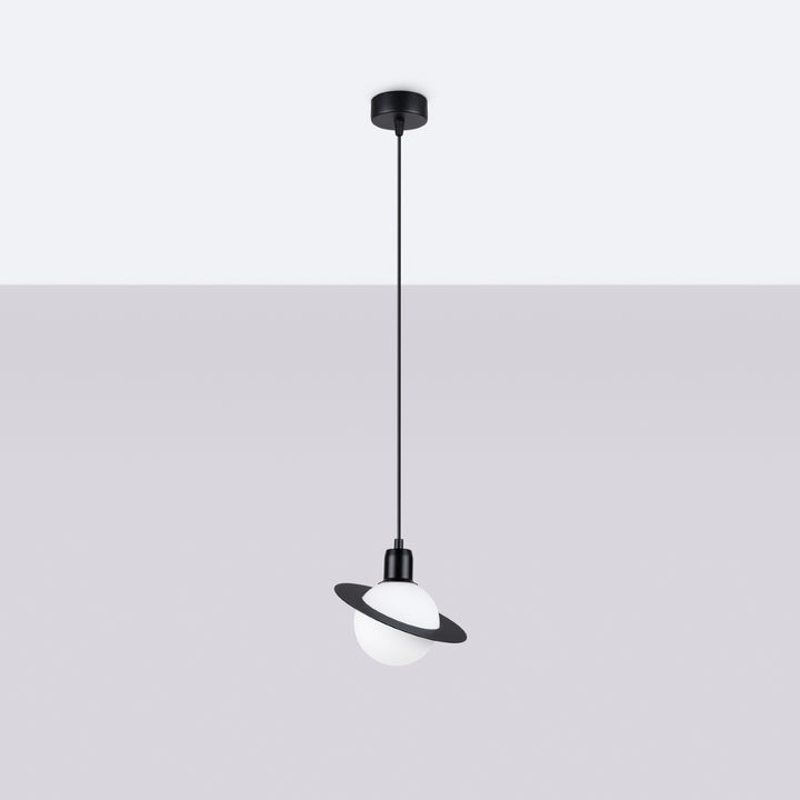Pendant lamp HYPERION 1 black