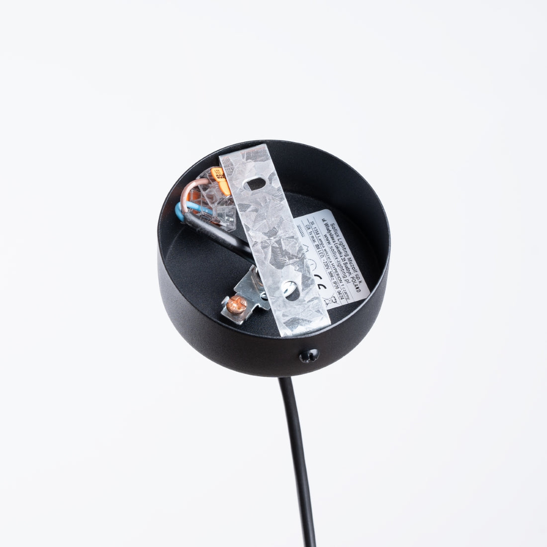 Pendant lamp HYPERION 1 black