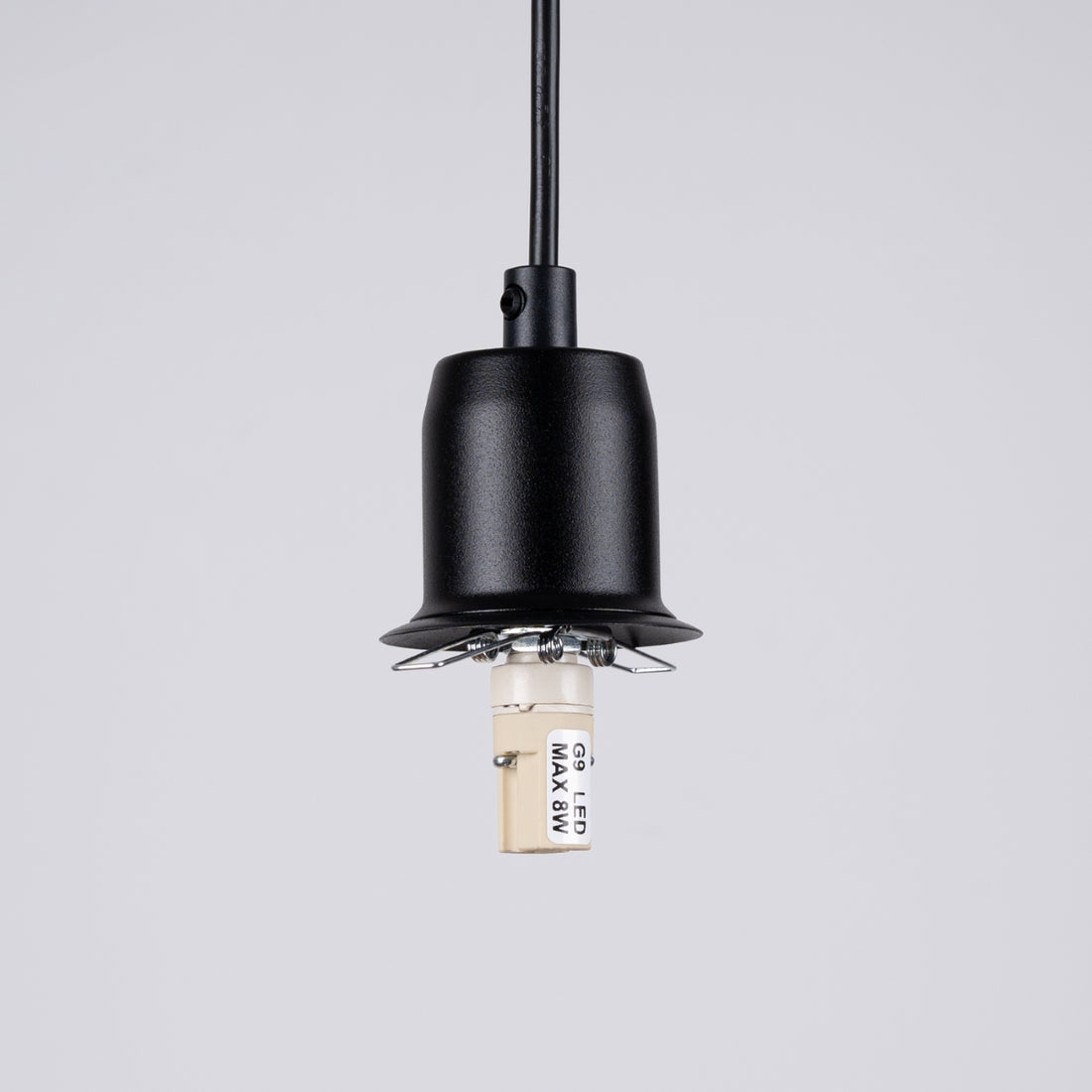 Pendant lamp HYPERION 1 black