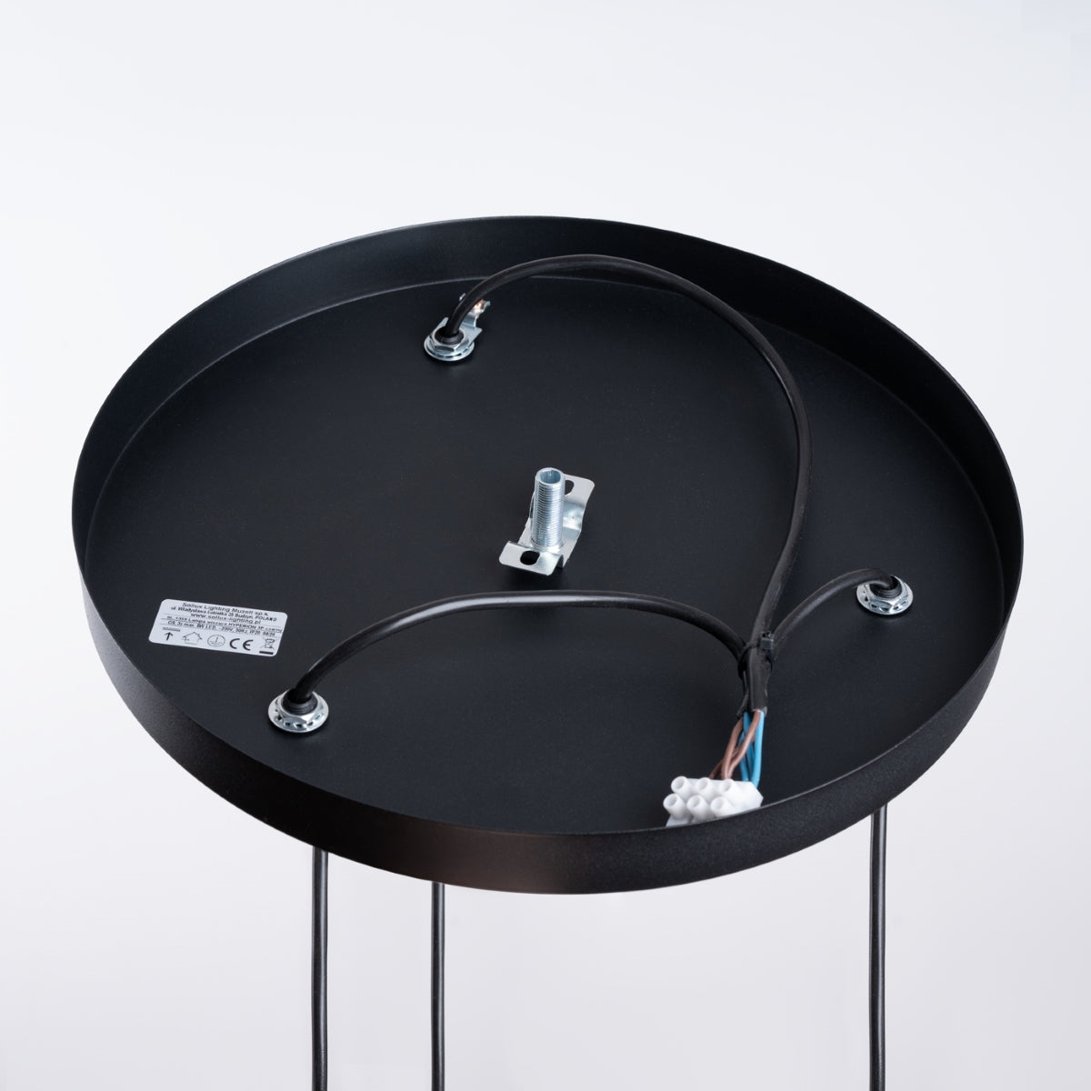 Pendant lamp HYPERION 3P black