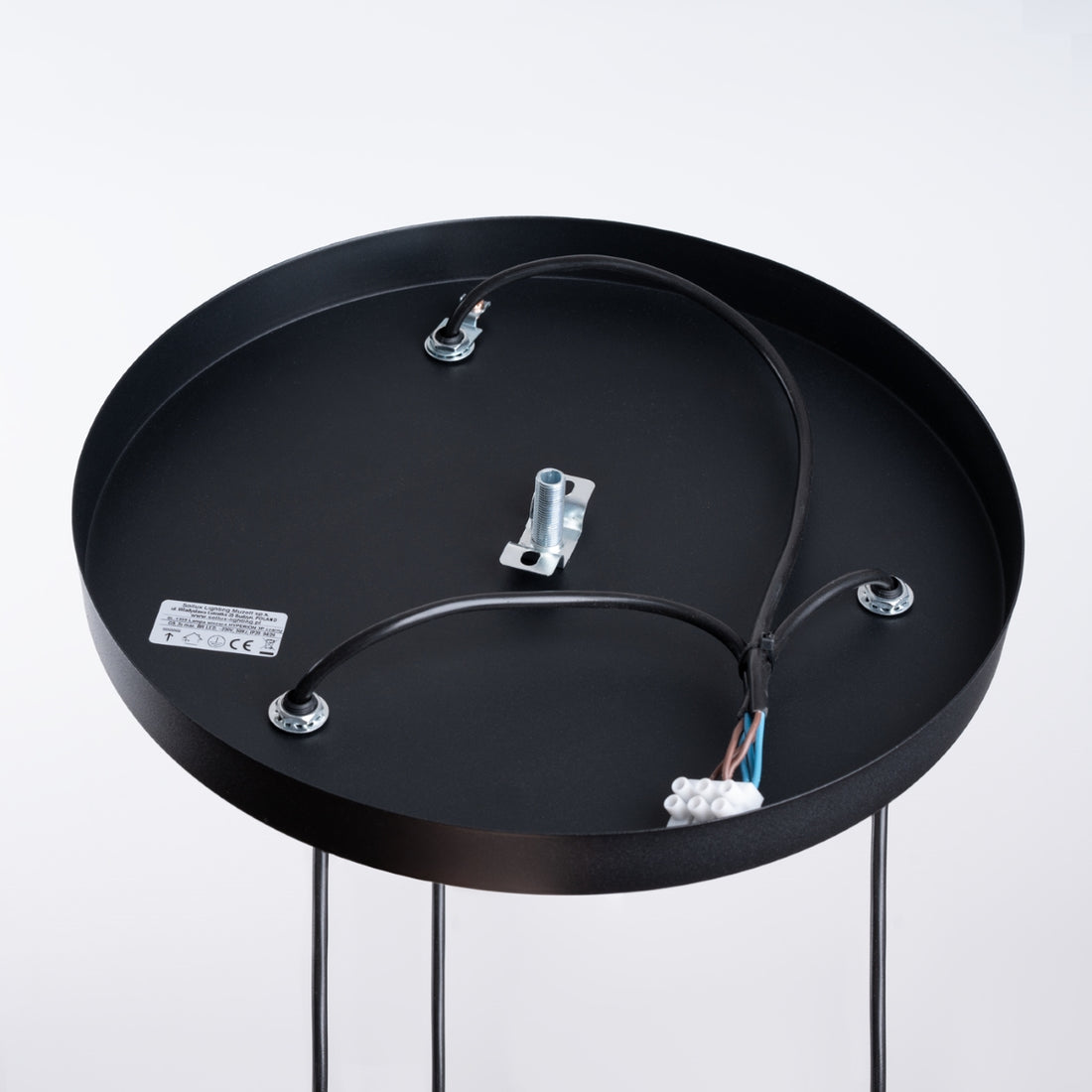 Pendant lamp HYPERION 3P black