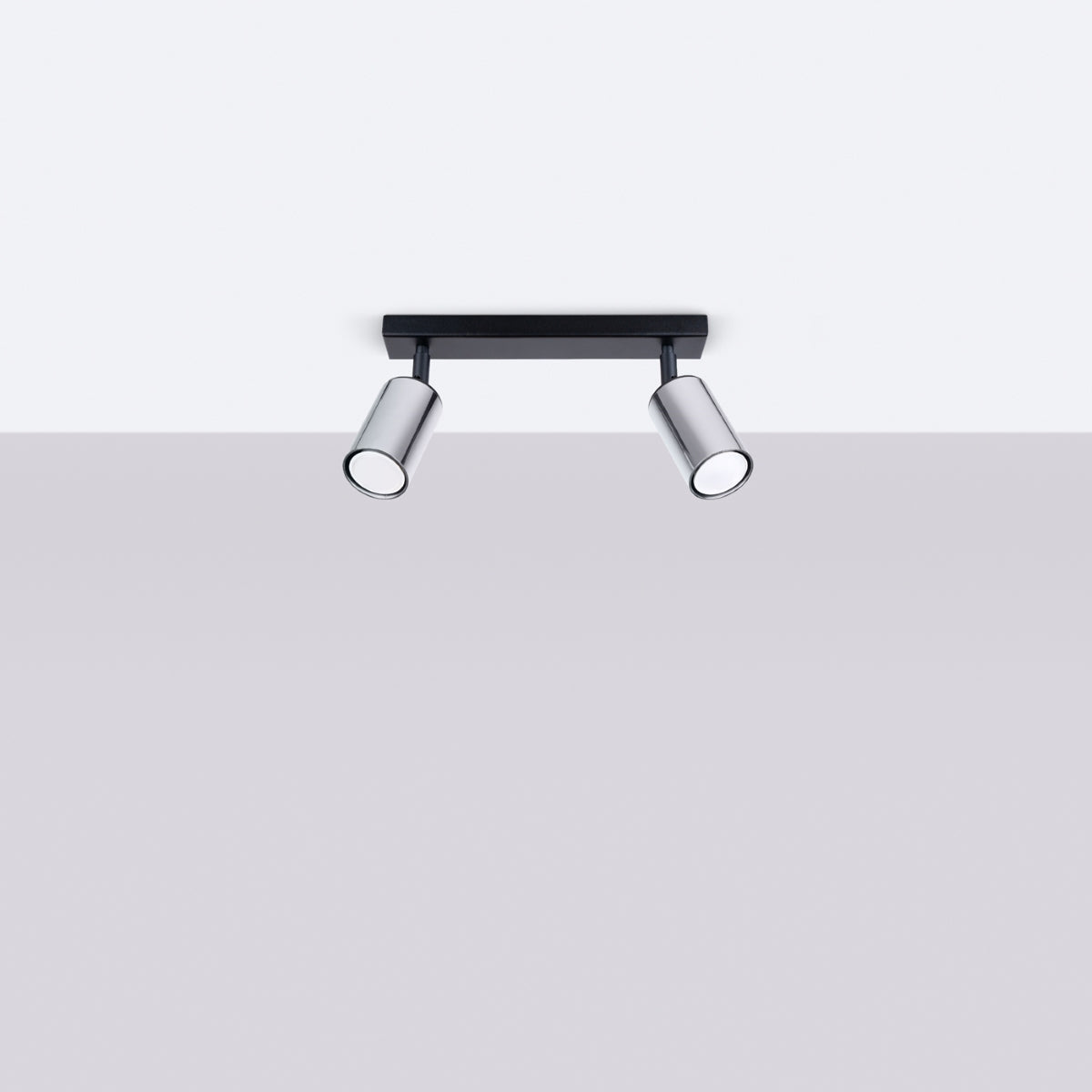 Ceiling lamp WINX 2 black/chrome