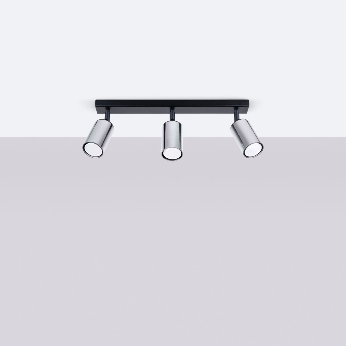 Ceiling lamp WINX 3 black/chrome