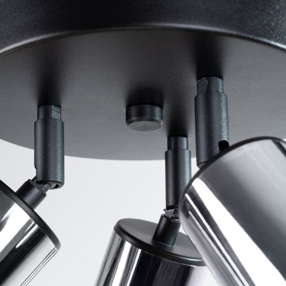 Ceiling lamp WINX 3P black/chrome